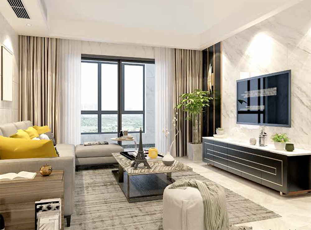 An artistic impression of life at Adhiraj Capital City